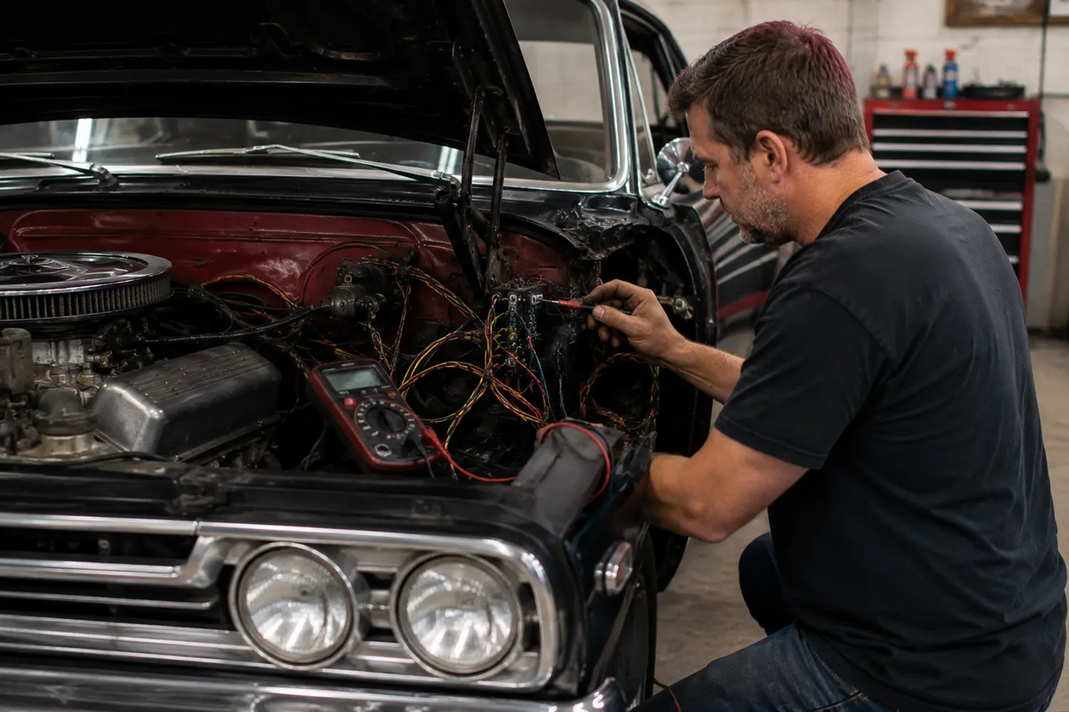 When Does a Classic Car Need a Complete Rewire?
